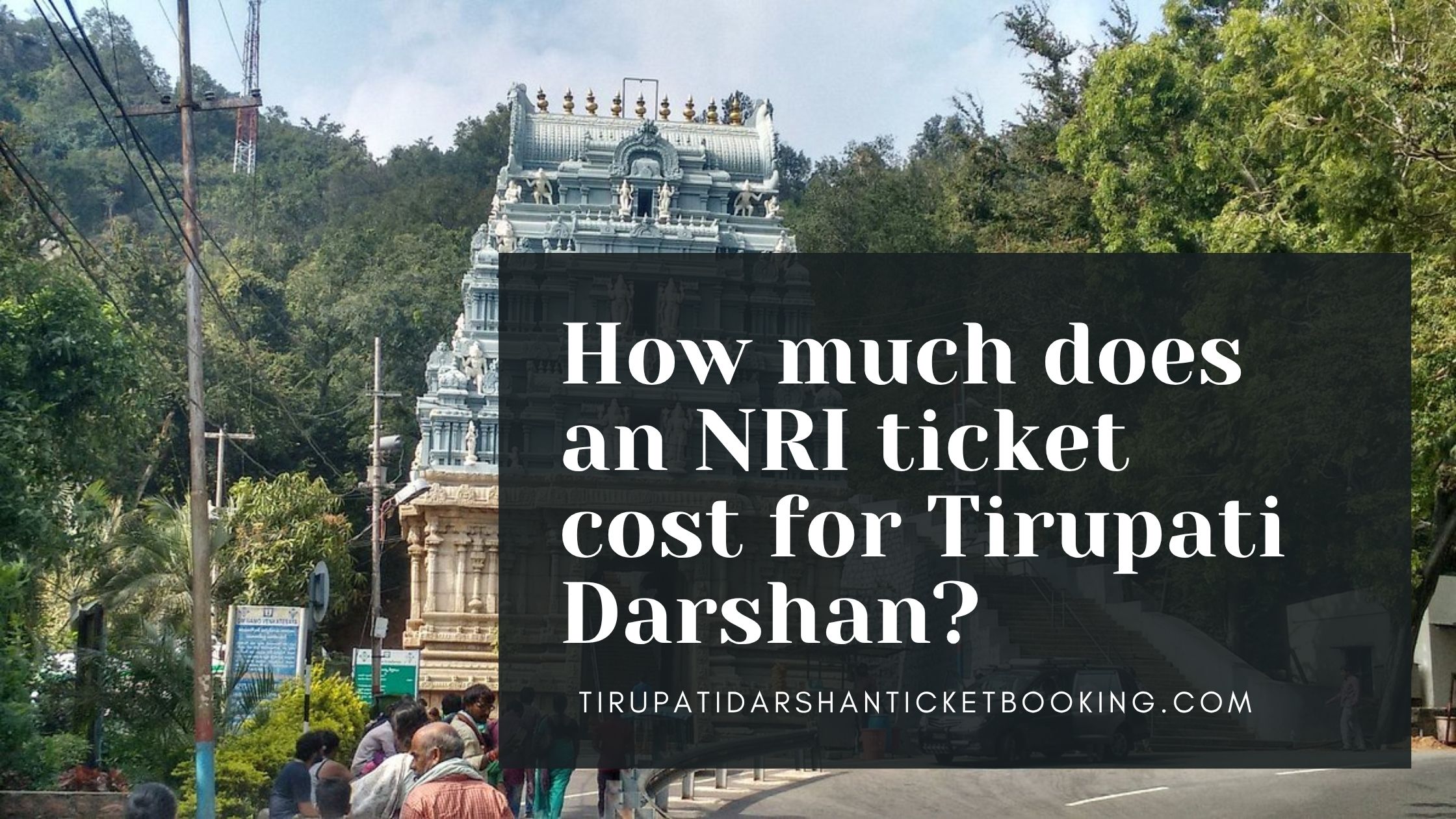How much does an NRI ticket cost for Tirupati Darshan?                                                                             