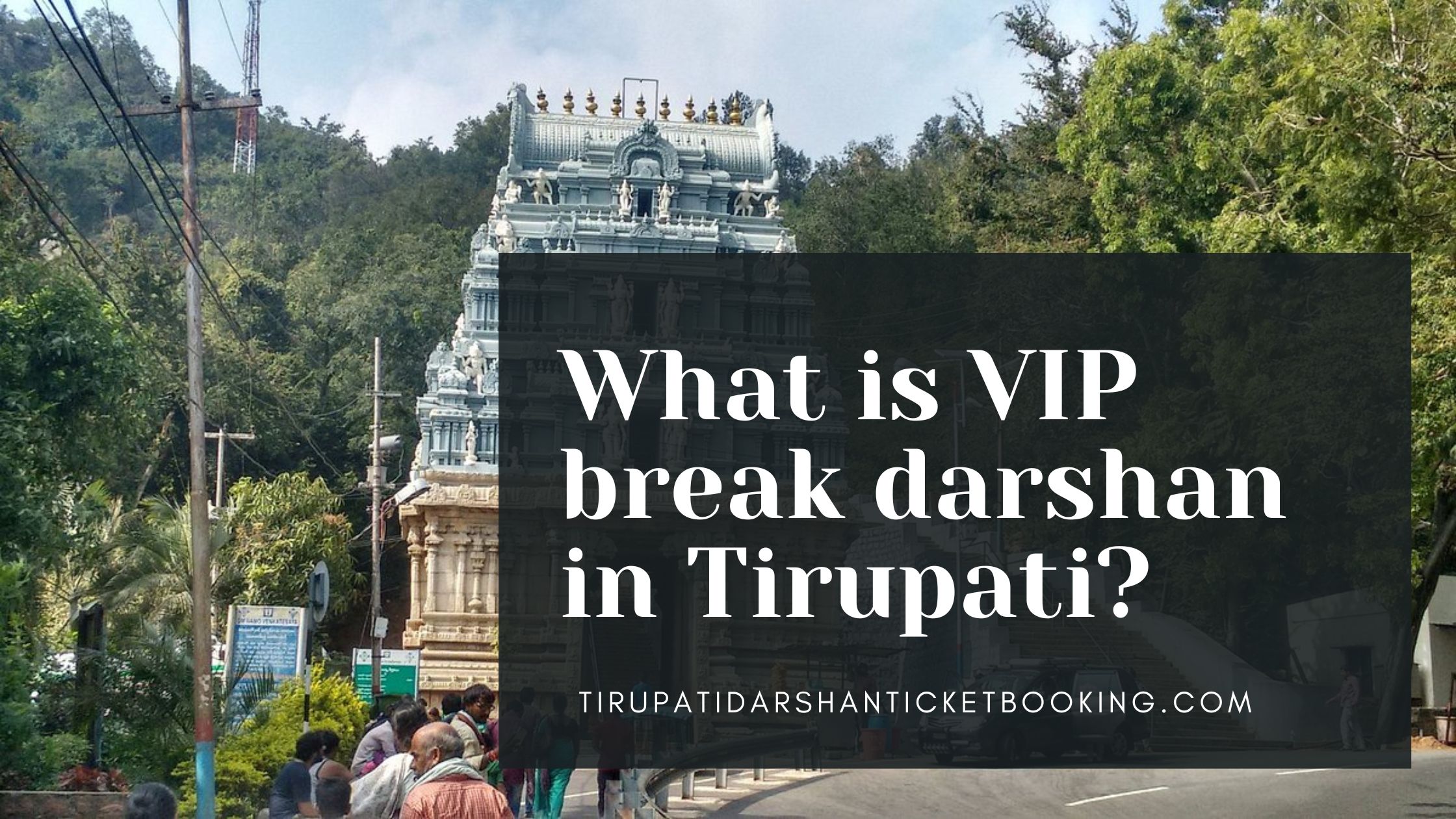 What is VIP break darshan in Tirupati?                                                                             